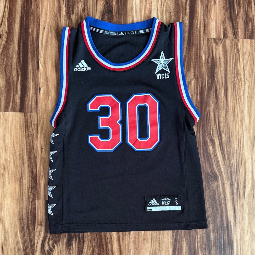 Adidas All Star West Steph Curry Youth Jersey 🏀❤️💙⭐️